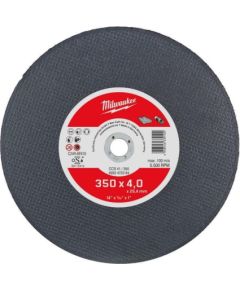 Abrazīvais griešanas disks Milwaukee 4932472264; 350x4x25,4 mm Dažādi diski
