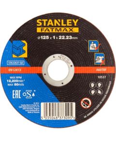 Abrazīvais griešanas disks Stanley FatMax A 60 T BF; 125x1 mm Различные диски