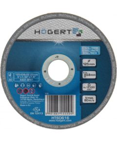 Abrazīvais griešanas disks Hogert HT6D616; 125x22,23 mm Различные диски
