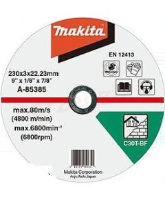 Abrazīvais griešanas disks Makita; 230x3 mm Dažādi diski