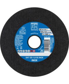 Abrazīvais griešanas disks Pferd SG Inox EHT; 125x1x22,23 mm Dažādi diski