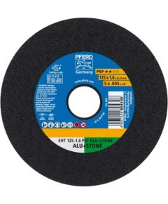Abrazīvais griešanas disks Pferd PSF Alu+Stone; 125x1,6x22,23 mm Dažādi diski
