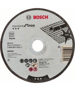 Abrazīvais griešanas disks Bosch Standard for Inox 2608601513; 150x22,23 mm Различные диски