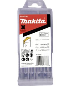 Urbju komplekts Makita B-55784; 5 gab. Piederumi urbjiem