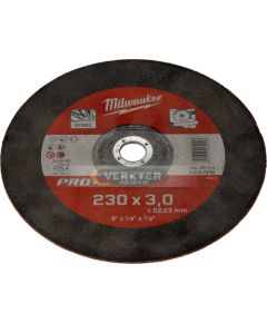 Abrazīvais griešanas disks Milwaukee PRO+ 4932451498; 230x3 mm; metālam Dažādi diski