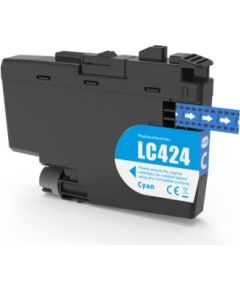 Comaptible cartridge Brother LC424 Cyan Чернила для принтера