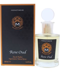 Monotheme Venezia Monotheme Black Label Rose Oud Edp Spray 100 ml Smaržas - NESAKĀRTOTS