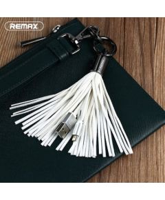 Remax RC-053m Дизайн Брелок для ключей Универсальный Микро USB Кабель для данных и заряда Белый