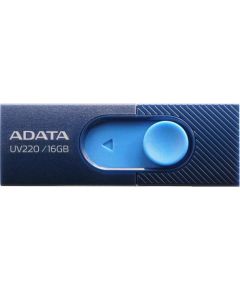 A-data Adata Flash Drive UV220, 16GB, USB 2.0, Navy/Royal blue