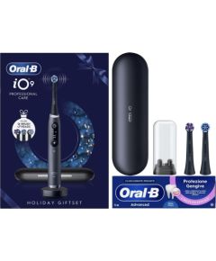 Braun Szczoteczka elektryczna Oral-B iO9 Black +2 końcówki  Электрические зубные щетки