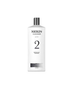 Nioxin System 2 Cleanser Fine Hair Noticeably Thinning 1000ml Matu kopšana