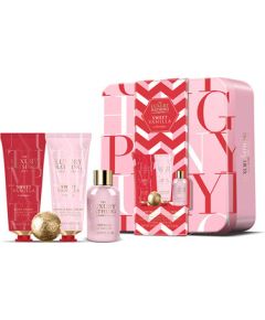 Uniquee Luxury Dárková sada v plechové dóze ( Vanilka & Mandle ) Духи и косметика