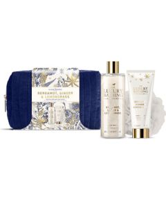 Uniquee Luxury Dárková sada péče o tělo v kometické tašce ( Bergamot, Zázvor & Lemongrass ) Духи и косметика