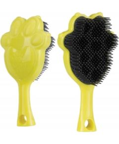 TANGLE ANGEL_Pet Mini mała szczotka dla zwierząt Żółta Citas preces