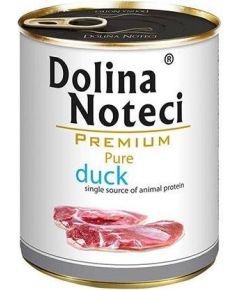 Dolina Noteci Dolina Noteci Pies Pure, kaczka puszka 800g Suņu barība
