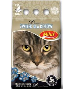 Żwirek dla kota Super Benek Miluś Premium Naturalny 5 l Наполнители для туалета