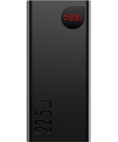 LiPo Powerbank 40000mAh 22.5W 3xUSB + USB-C Adaman black BASEUS Power-банки
