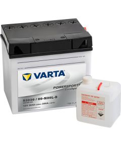 Akumulators VARTA 12V 30Ah 300A Powersports SLI 186*130*171 -+ Akumulatori