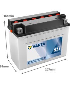 Akumulators VARTA 50-N18 12V 20Ah 260A Powersports SLI 207*92*164 -+ Akumulatori