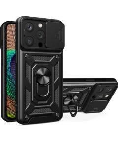 iLike Apple  iPhone 14 Pro Max Armor Camshield case Black Чехлы - альтернативные