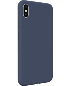 Evelatus Apple  iPhone Xs Max Premium Soft Touch Silicone Case Midnight Blue Чехлы - альтернативные