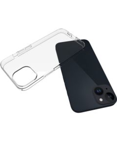 Evelatus Apple  iPhone 15 Clear Silicone Case 1.5mm TPU Transparent Neoriģinālie Maciņi