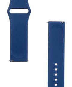 Tactical 614 Silicone Band Viedpulksteņu siksniņa 22mm / tumši zils Smart-Watch aksesuāri