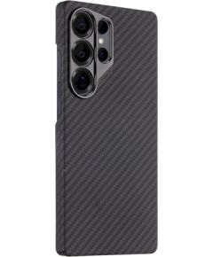 Tactical MagForce Aramid Cover Aizsargapvalks priekš Samsung Galaxy S25 Ultra / melns Neoriģinālie Maciņi