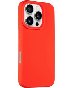 Tactical MagForce Velvet Smoothie Cover Aizsargapvalks priekš Apple iPhone 16 Pro / sarkans Neoriģinālie Maciņi