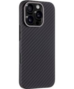 Tactical MagForce Aramid Cover Aizsargapvalks priekš Apple iPhone 16 Pro / melns Neoriģinālie Maciņi