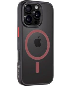 Tactical MagForce Hyperstealth 2.0 Cover Aizsargapvalks priekš iPhone 16 Pro / melns/sarkans Neoriģinālie Maciņi