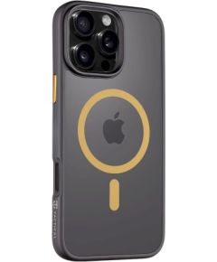 Tactical MagForce Hyperstealth 2.0 Aizsargapvalks priekš iPhone 16 Pro Max / melns/dzeltens Neoriģinālie Maciņi