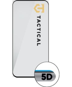 Tactical Glass Shield 5D aizsargstikls priekš Xiaomi Redmi Note 15 Pro+ | melns Ekrānu aizsardzība