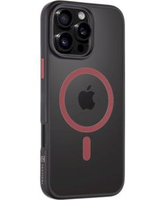 Tactical MagForce Hyperstealth 2.0 Cover Aizsargapvalks priekš iPhone 16 Pro Max / melns/sarkans Neoriģinālie Maciņi