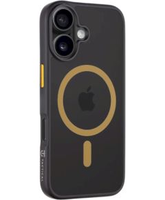 Tactical MagForce Hyperstealth 2.0 Cover Aizsargapvalks priekš iPhone 16 / melns/dzeltens Neoriģinālie Maciņi