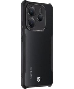 Tactical Quantum Stealth Cover Aizsargapvalks priekš Xiaomi Redmi Note 14 5G / caurspīdīgs/melns Neoriģinālie Maciņi