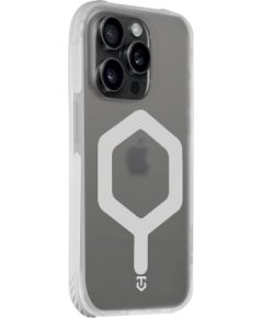 Tactical MagForce Hexagon Cover Aizsargapvalks priekš Apple iPhone 15 Pro / balts Neoriģinālie Maciņi