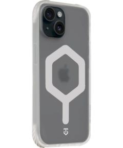 Tactical MagForce Hexagon Cover Aizsargapvalks priekš Apple iPhone 15 / balts Neoriģinālie Maciņi