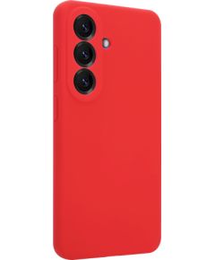 Tactical Velvet Smoothie Cover Aizsargapvalks priekš Samsung Galaxy S26 / sarkans Neoriģinālie Maciņi