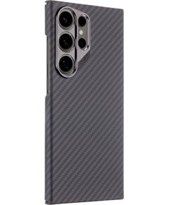Tactical MagForce Aramid Cover Aizsargapvalks priekš Samsung Galaxy S24 Ultra / melns Neoriģinālie Maciņi