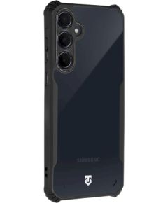 Tactical Quantum Stealth Cover Aizsargapvalks priekš Samsung Galaxy A35 5G / caurspīdīgs/melns Neoriģinālie Maciņi