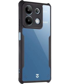 Tactical Quantum Stealth Cover Aizsargapvalks priekš Xiaomi Redmi Note 13 5G / caurspīdīgs/melns Neoriģinālie Maciņi