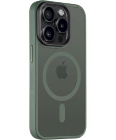 Tactical MagForce Hyperstealth Cover Aizsargapvalks priekš iPhone 15 Pro / mežzaļš Neoriģinālie Maciņi
