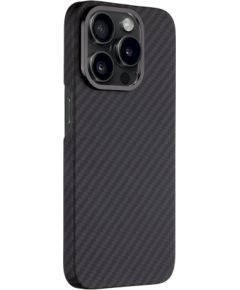 Tactical MagForce Aramid Cover Aizsargapvalks priekš Apple iPhone 15 Pro / melns Neoriģinālie Maciņi
