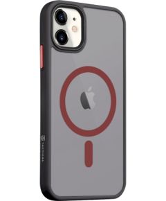 Tactical MagForce Hyperstealth 2.0 Cover Aizsargapvalks priekš iPhone 11 / melns/sarkans Neoriģinālie Maciņi
