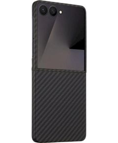 Tactical MagForce Aramid Cover Aizsargapvalks priekš Samsung Galaxy Z Flip 7 / melns Neoriģinālie Maciņi