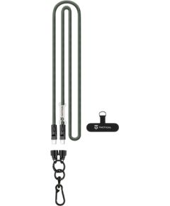 Tactical Wire Snake USB-C Ремешок на шею для телефонов 1.2m / зелёный Дата USB-кабели