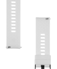 Tactical Quick Release Silicone Band Ремешок для часов 22mm / белый Smart pūlksteņu aksesuāri