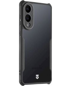 Tactical Quantum Stealth Cover Aizsargapvalks priekš Samsung Galaxy S25 Edge / caurspīdīgs/melns Neoriģinālie Maciņi