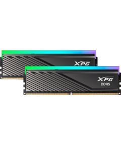 ADATA DDR5 - 32GB - 6000 - CL - 30 (2x 16 GB) dual kit, memory (black, AX5U6000C4816G-DTLABRBK, XPG Lancer Blade RGB, INTEL XMP, AMD EXPO) Оперативная память (RAM)